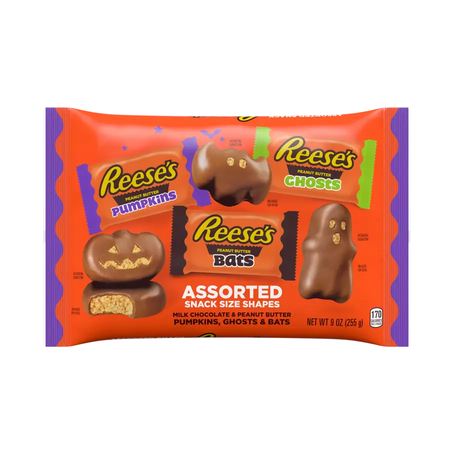 Peanut butter 2024 halloween candy