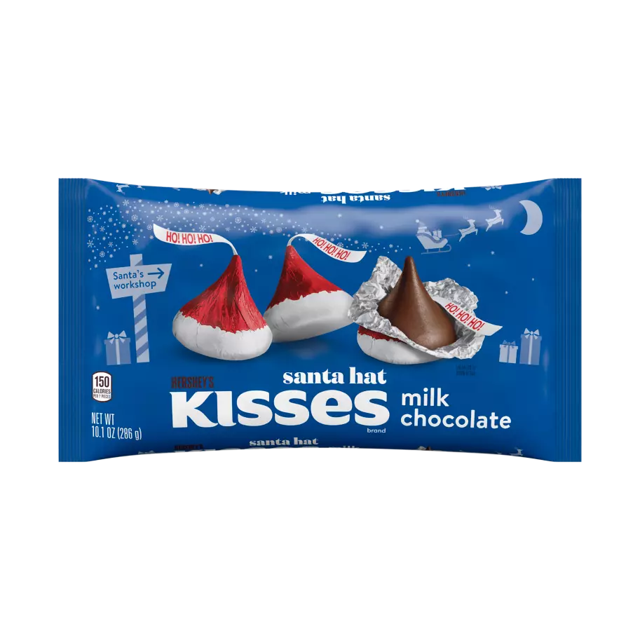 Chocolate hot sale santa hats