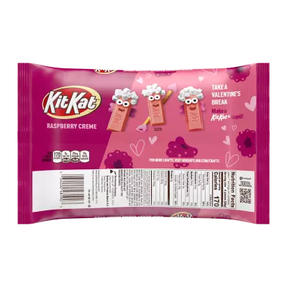 Stille Konsultere influenza KIT KAT® Valentine's Raspberry Creme Miniatures Candy Bars, 8.4 oz bag