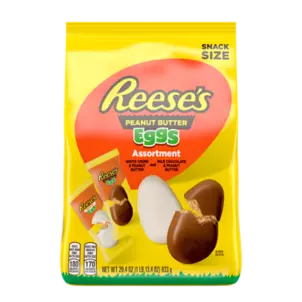 REESE'S Milk Chocolate Peanut Butter Eggs, 16.1 oz bag