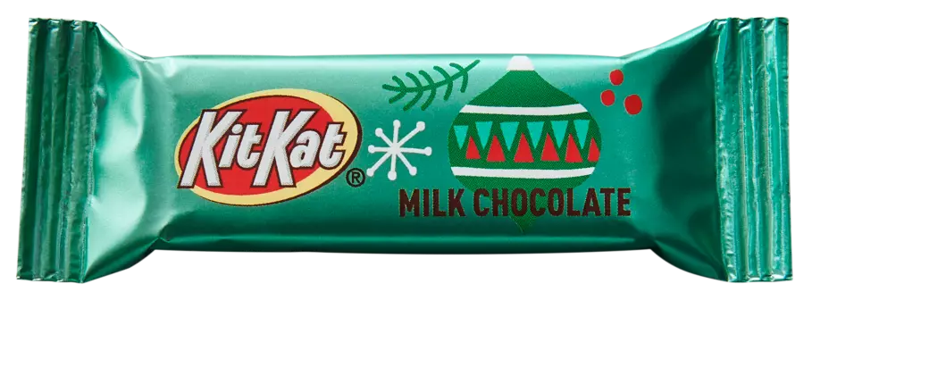 KIT KAT® Holiday Milk Chocolate Miniatures Candy Bars, 7.5 oz bag