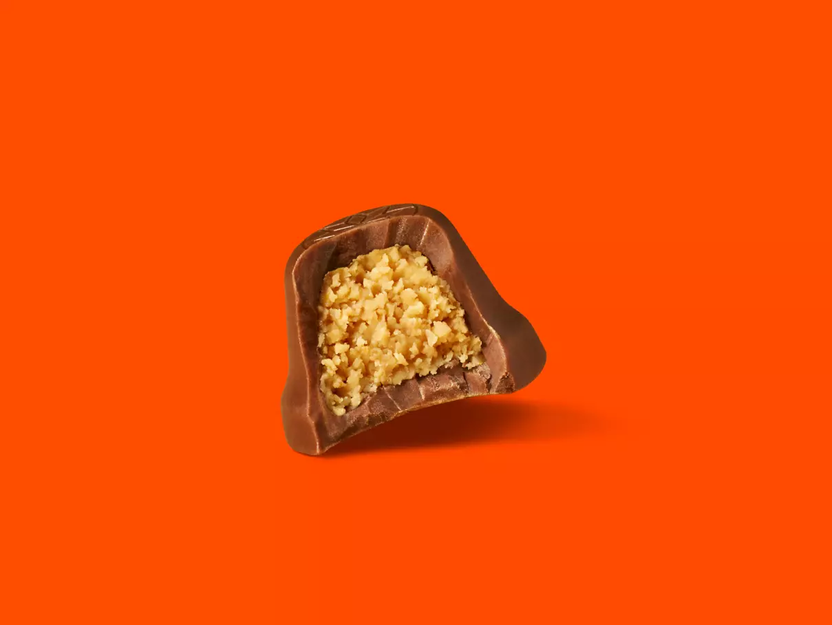 REESE'S Milk Chocolate Peanut Butter Bells, 9 oz bag - Out of Package