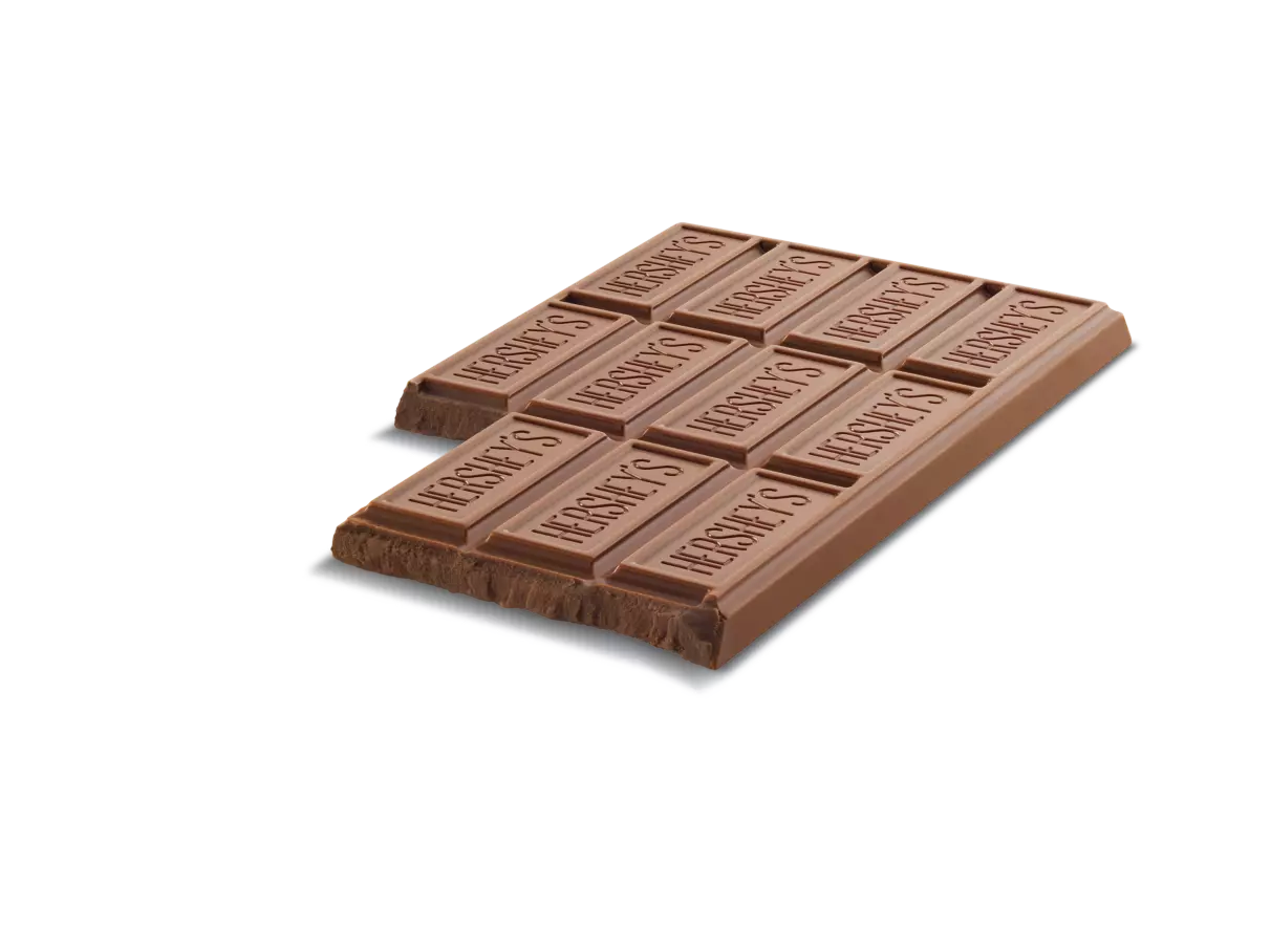 HERSHEY'S Holiday Milk Chocolate Candy Bar, 16 oz - Out of Package