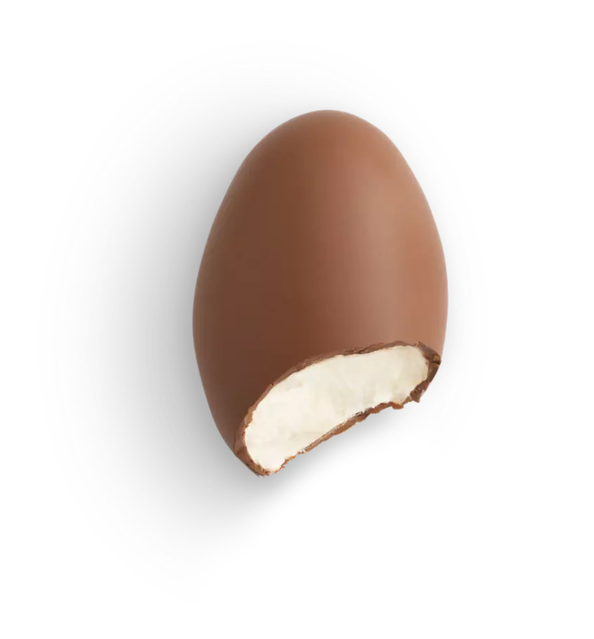 HERSHEY'S Milk Chocolate Covered Marshmallow Eggs, 0.95 oz, 6 pack