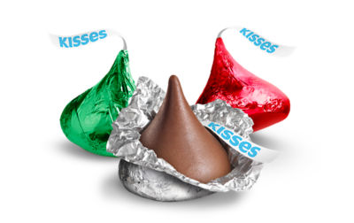HERSHEY'S KISSES Holiday Milk Chocolate Candy