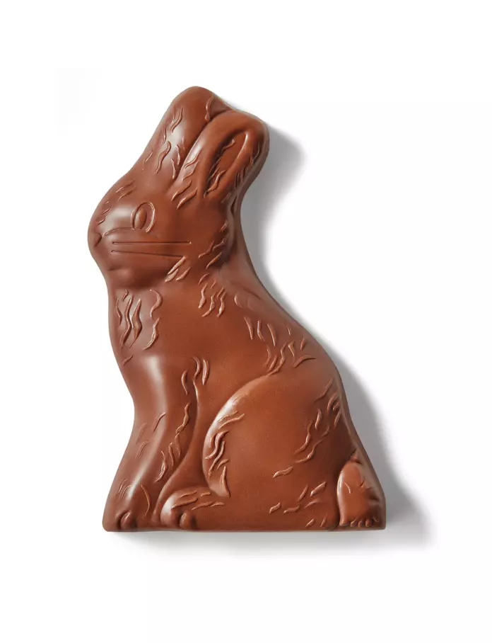 REESE'S Milk Chocolate Peanut Butter Bunny, 4.25 oz - Out of Package