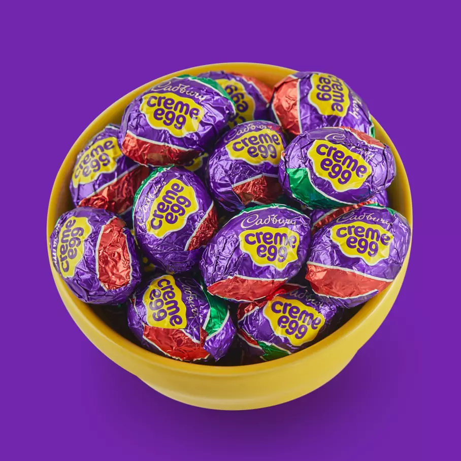 CADBURY CREME EGG Milk Chocolate Eggs, 1.2 oz, 4 count box