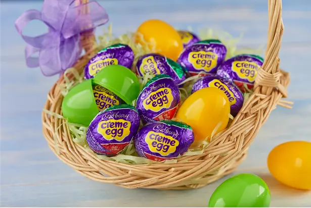 CADBURY CHOCOLATE CREME EGG Milk Chocolate Eggs, 1.2 oz, 4 count box