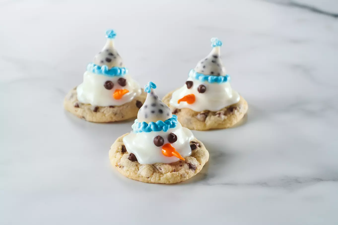 Snowman Cake - Cookies and Cups