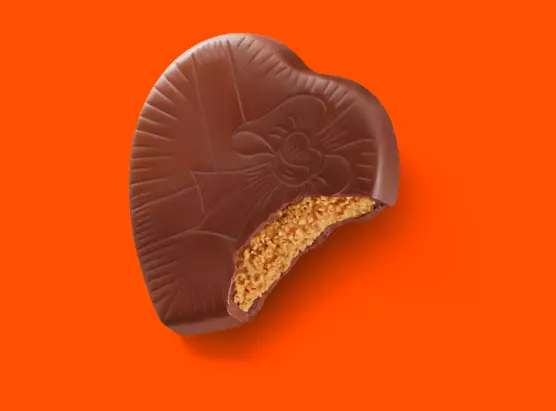 REESE'S Milk Chocolate Peanut Butter Hearts, 8 oz, 2 pack