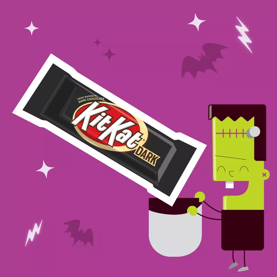 KIT KAT® Halloween Dark Chocolate Snack Size Candy Bars, 9.8 oz bag