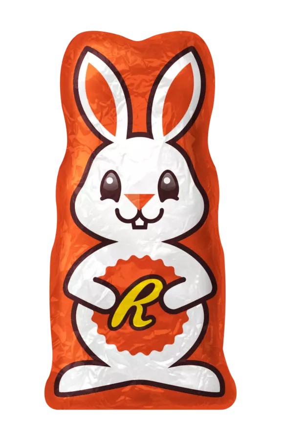 REESE'S Milk Chocolate Peanut Butter Bunny, 5 oz box - Out of Package