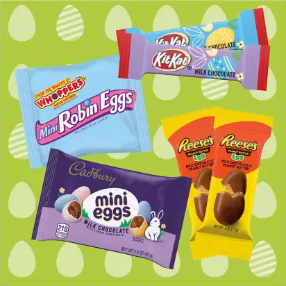 Cadbury Dairy Milk Chocolate Treat FREE Message Easter Mini Eggs Creme  Bunny Birthday Gift Congratulations Any Occasion 