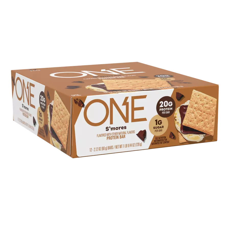 Protein Bars, S'mores, 2.12 oz Bar, 12 Bars/Box Protein Bars, S'mores, 2.12 oz Bar, 12 Bars/Box