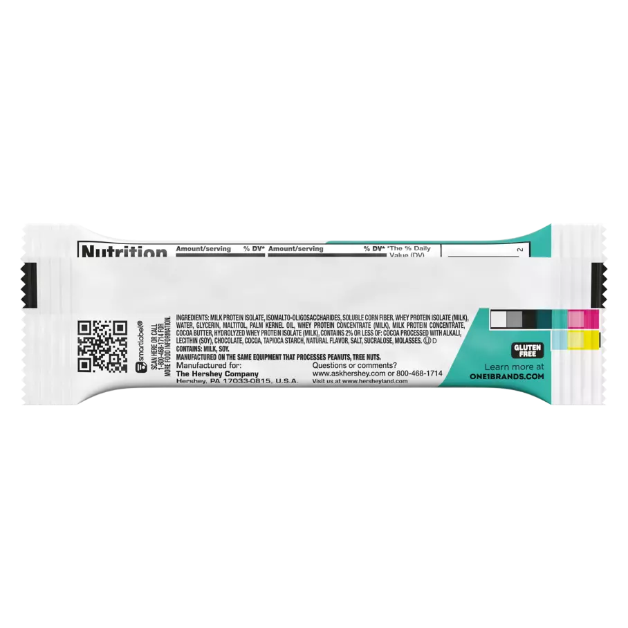 ONE BARS Chocolate Chip Cookie Dough Flavored Protein Bar, 2.12 oz - Ingredients