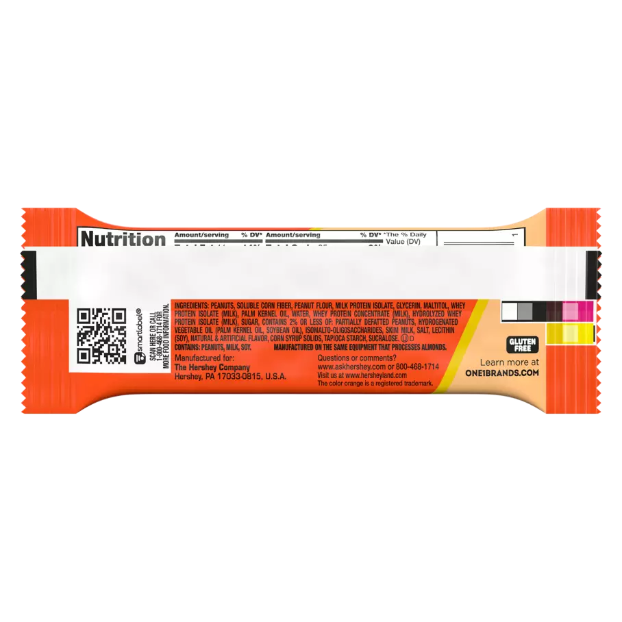 ONE REESE'S Peanut Butter Lovers Flavored Protein Bar, 2.12 oz - Ingredients