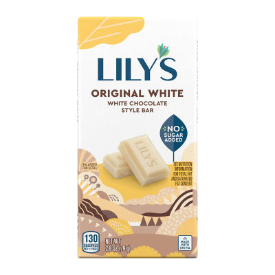 LILY'S Original Dark Chocolate Bar, 3 Oz