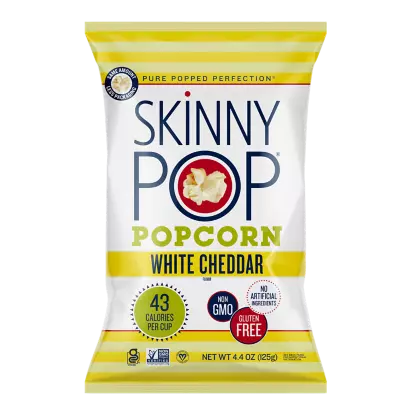 Skinny Pop Popcorn White Cheddar Flavor Sure to Delight Employees