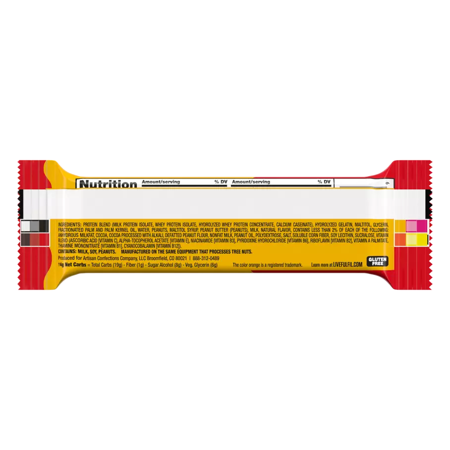 FULFIL Chocolate Peanut Butter with REESE'S Flavor Protein Bar, 1.94 oz - Ingredients