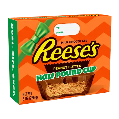 Half a store pound reese cup