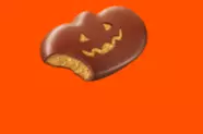 REESE'S Halloween Milk Chocolate Snack Size Peanut Butter Cups, 33 oz bag,  60 pieces
