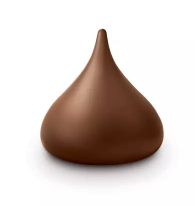 Hershey kisses top