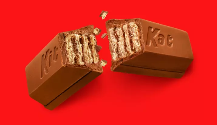 KIT KAT® Holiday Milk Chocolate Miniatures Candy Bars, 1.8 oz cane