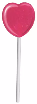 Candy - Heart lollipop - Valentine's Day, child's birthday