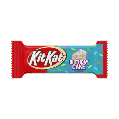 Kit Kat Birthday Cake Flavored Wafer King Size Candy, Bar 3 oz