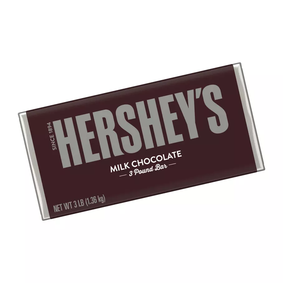 HERSHEY'S Holiday Milk Chocolate Candy Bar, 48 oz - Out of Package