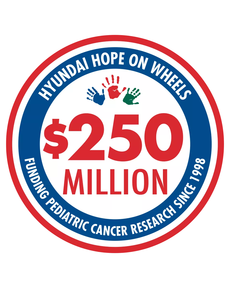 Insignias de $250 millones de Hyundai Hope On Wheels