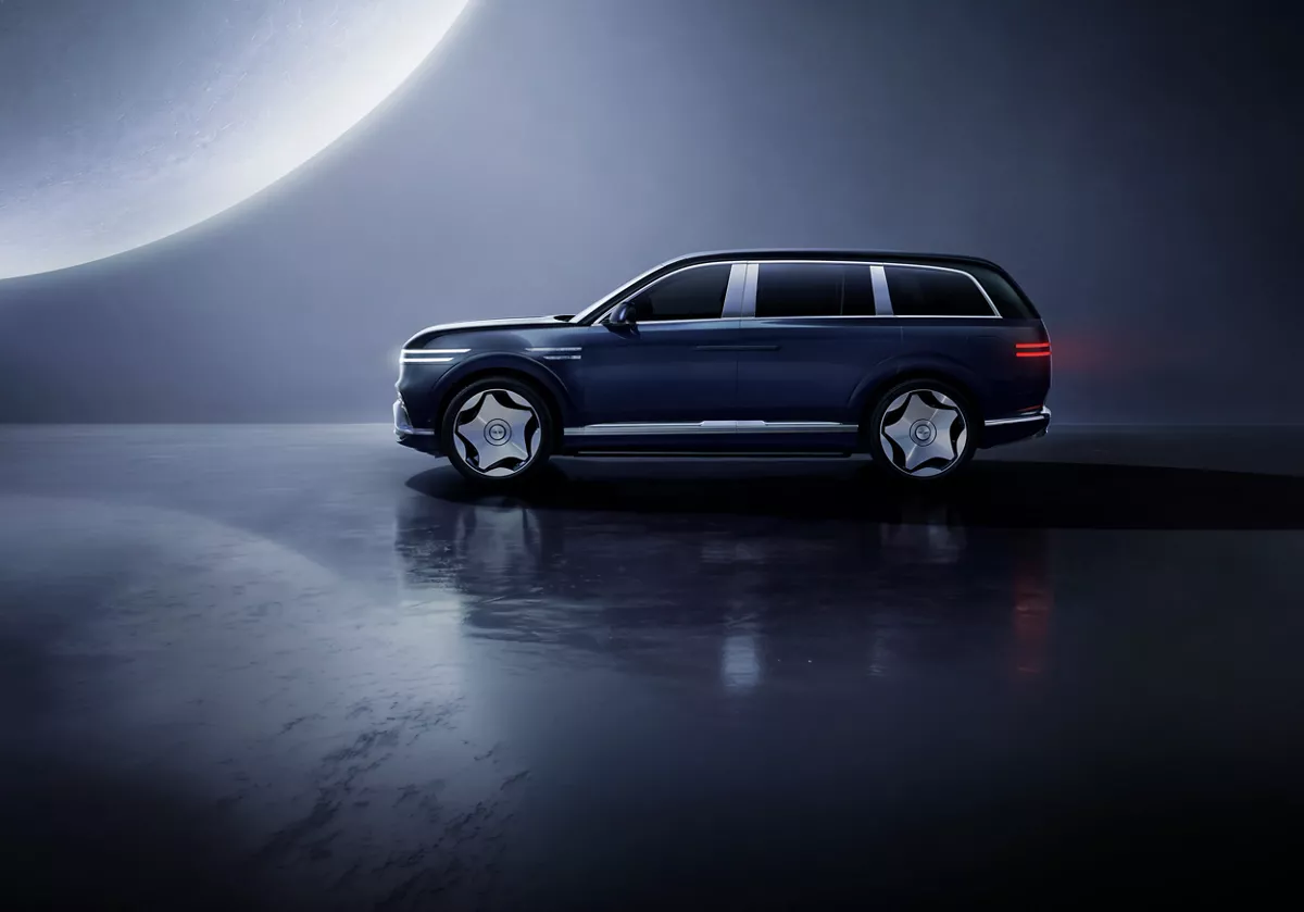 Genesis Unveils All-Electric GV90 Flagship Luxury SUV product gallery view