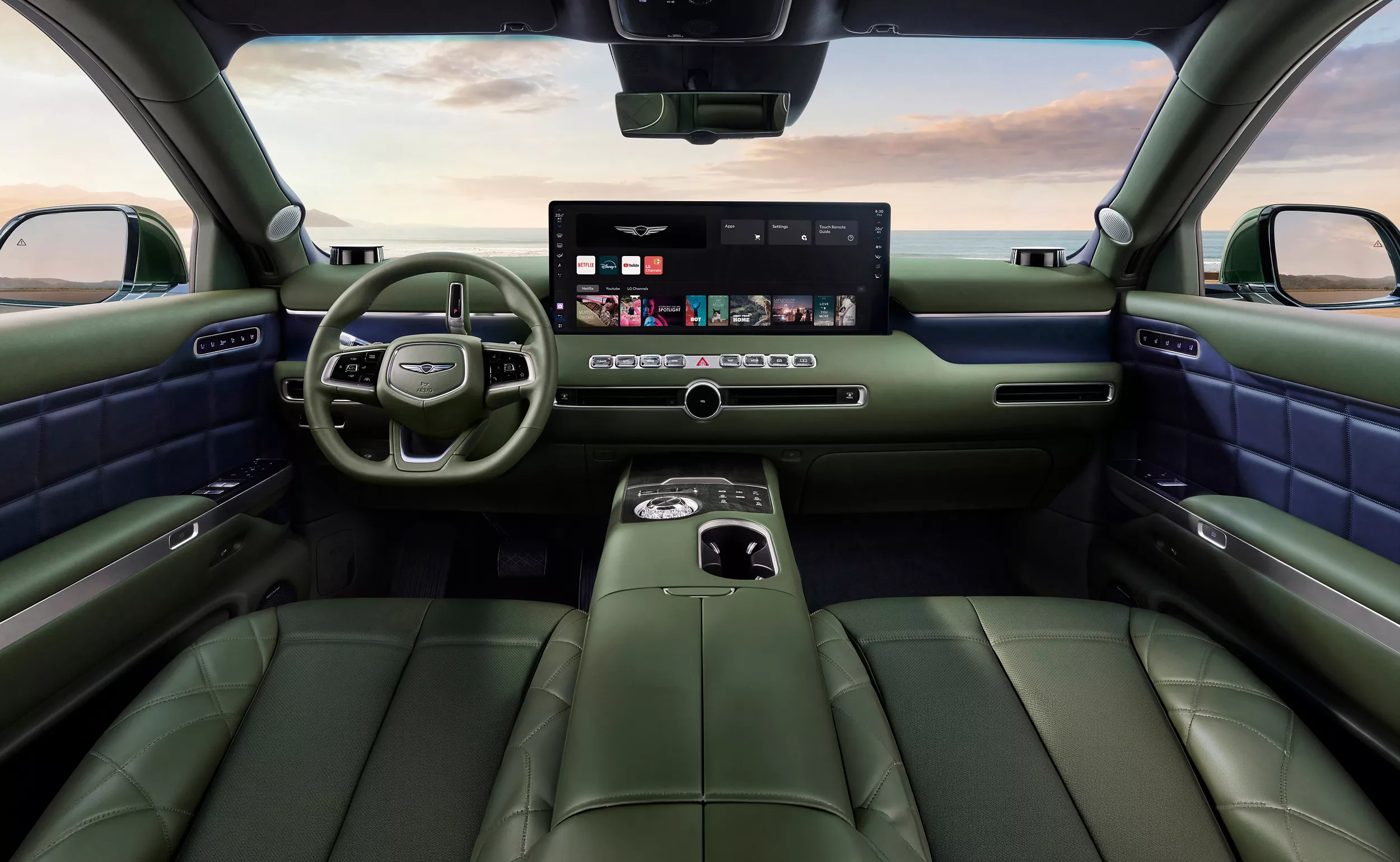 Genesis Unveils All-Electric GV90 Flagship Luxury SUV alternate product view