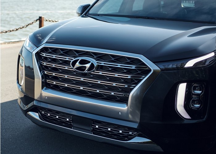 Hyundai Palisade Custom Grill Jualan Mobil