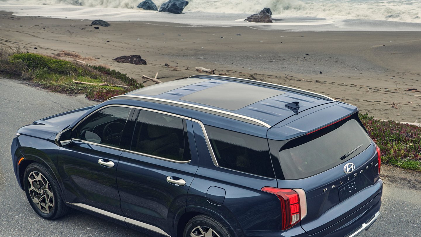 Hyundai Palisade Luggage Rack Jualan Mobil