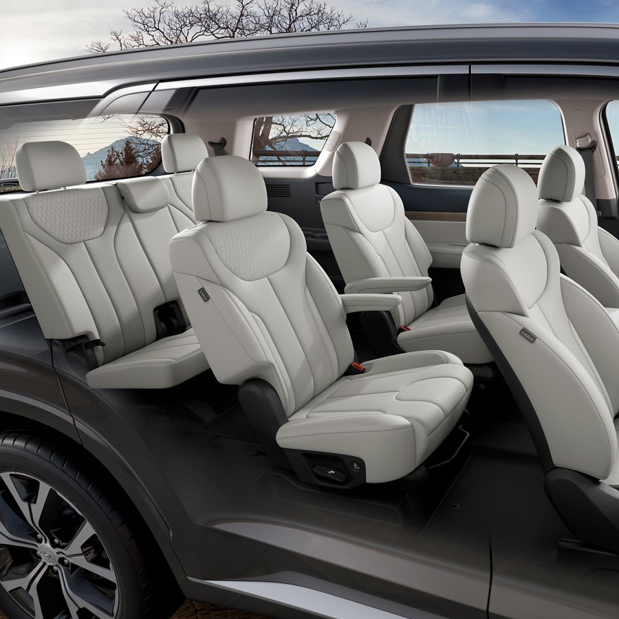 2022 Palisade SUV with 3-row seating