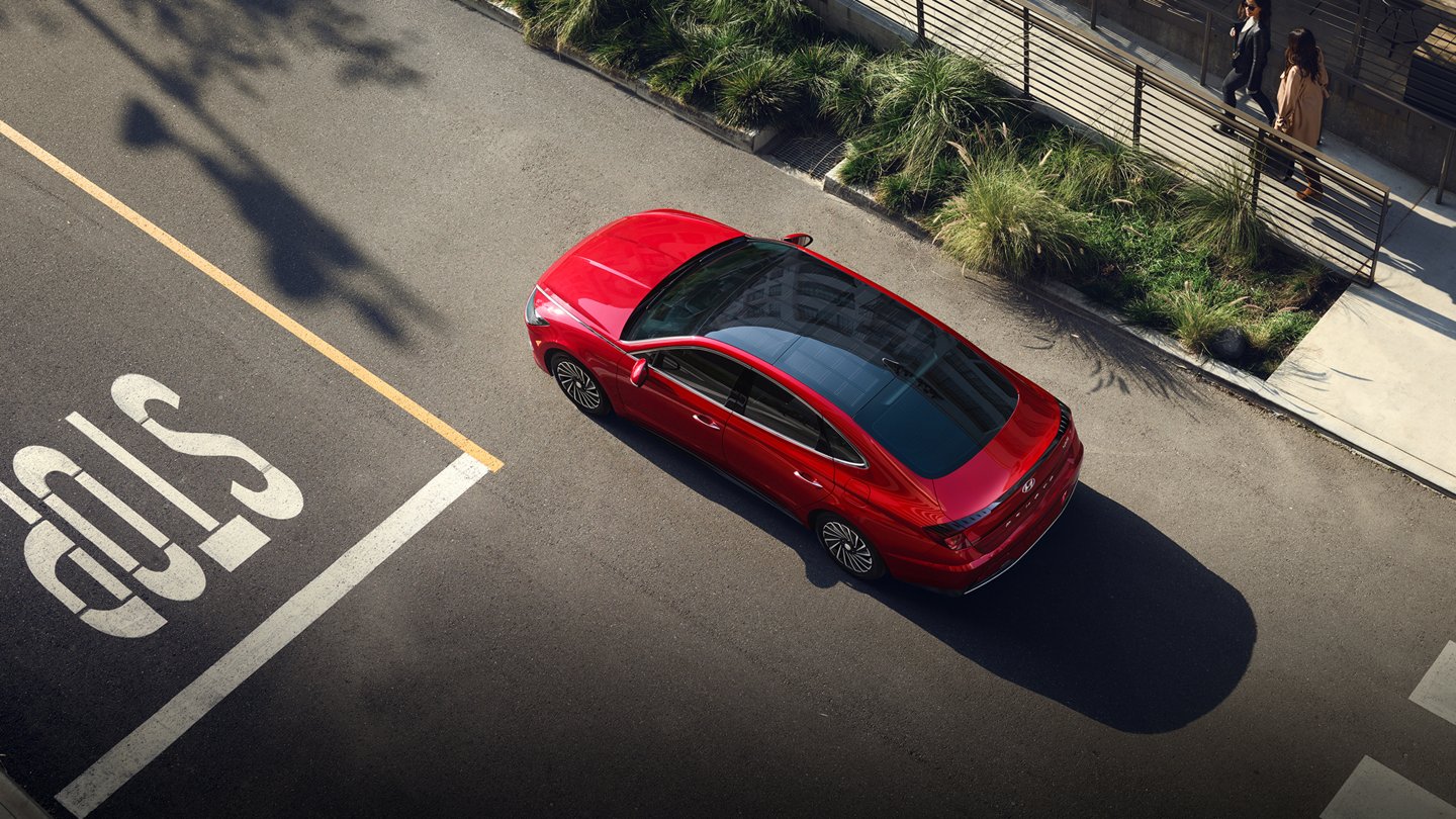 21 現代汽車sonata 油電混合車 美國現代汽車