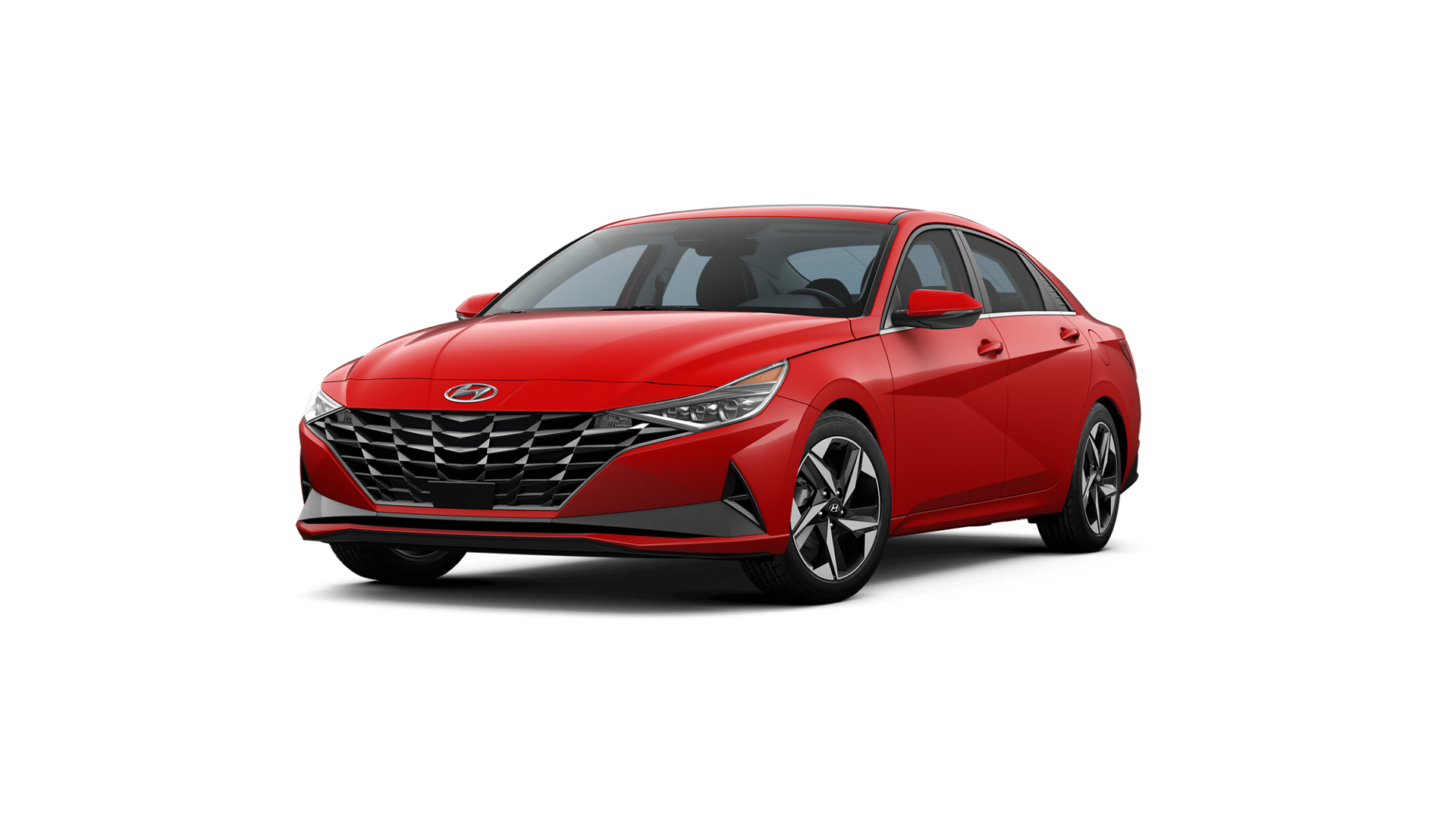 hyundai elantra 2022 sedan red