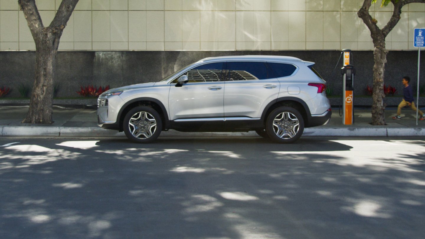 22 Santa Fe Plug In Hybrid Image Gallery Hyundai Usa