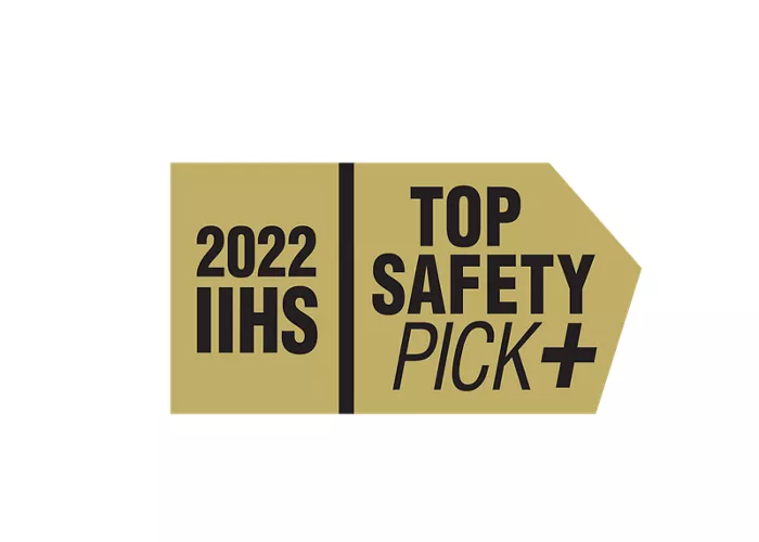 TOP SAFETY PICK+ DEL IIHS DE 2022