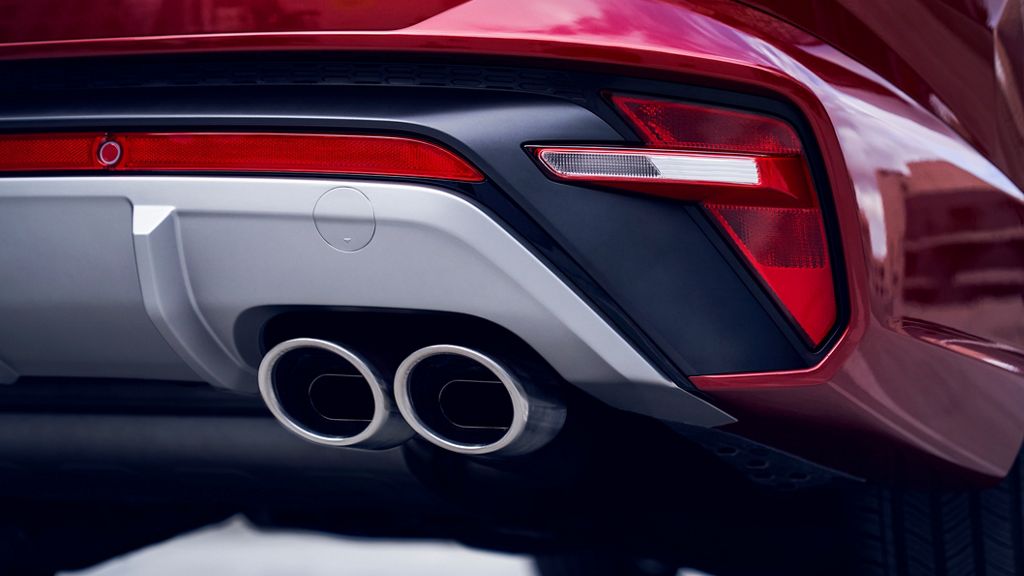 Hyundai Tucson N Line exhaust tips