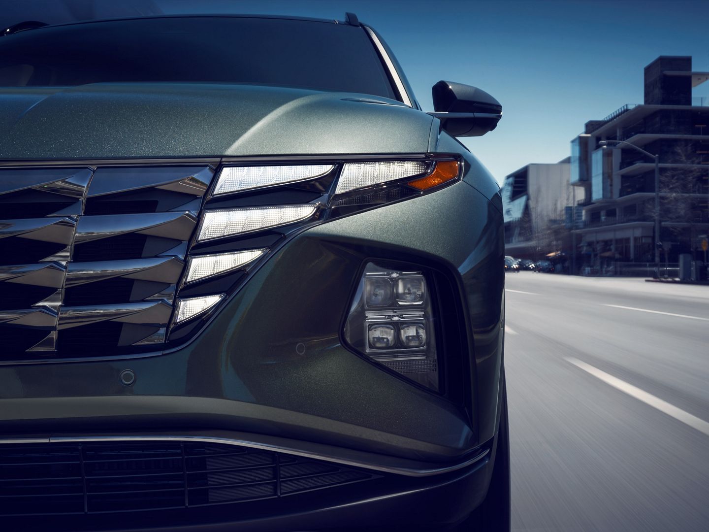 2024 Tucson Plug-in Hybrid SUV fog light