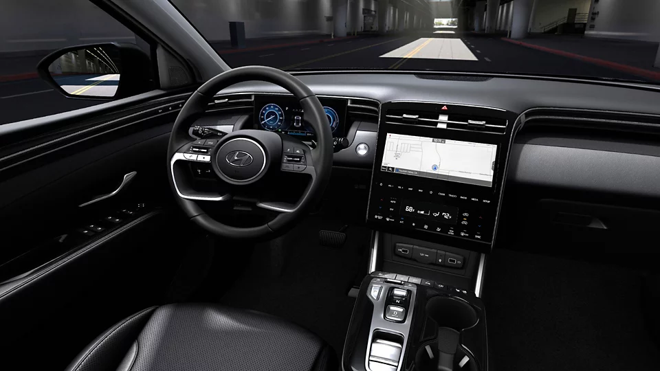 360 Interior Image of the 2022 TUCSON Plug-in Hybrid Limited in Black