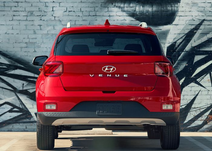 Red Hyundai Venue for sale