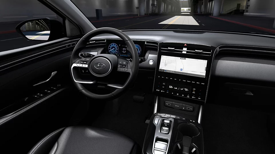 360 Interior Image of the 2023 TUCSON Plug-in Hybrid Limited in Black