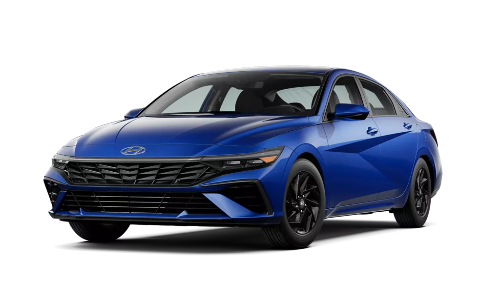 Elantra Hybrid Blue 2024