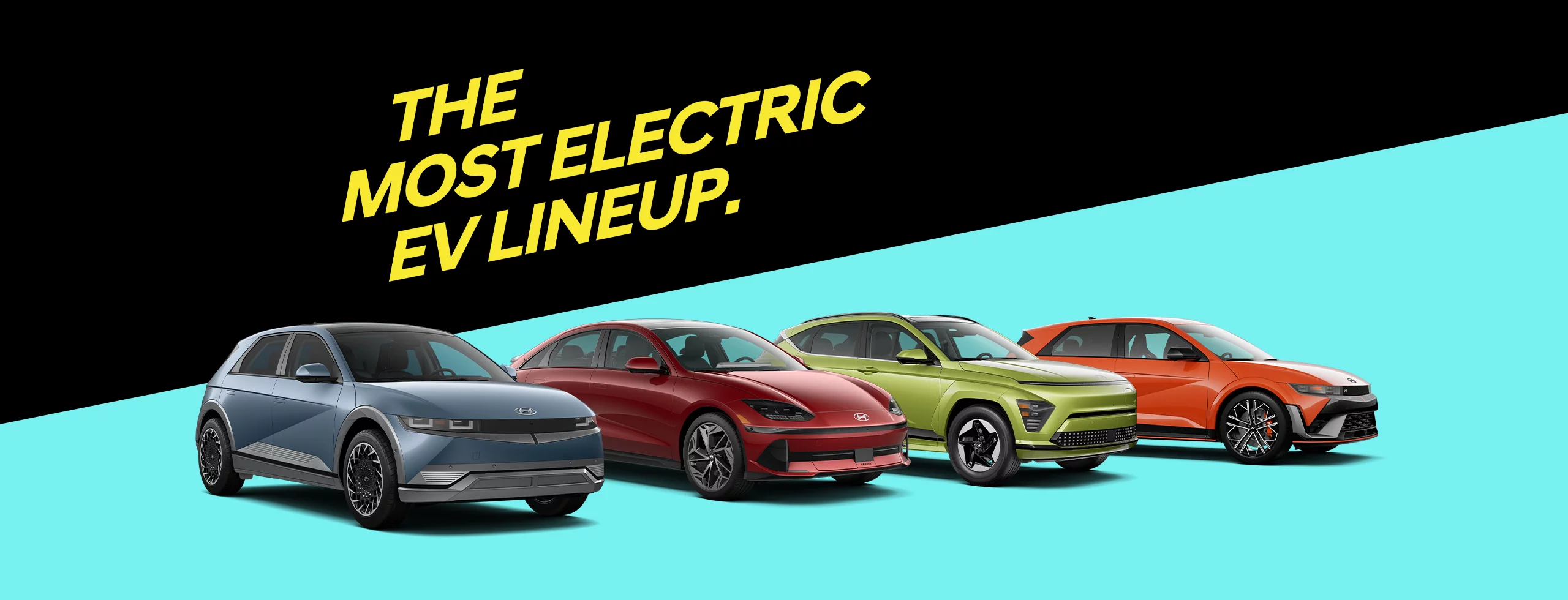 Introducing our EV Lineup.
