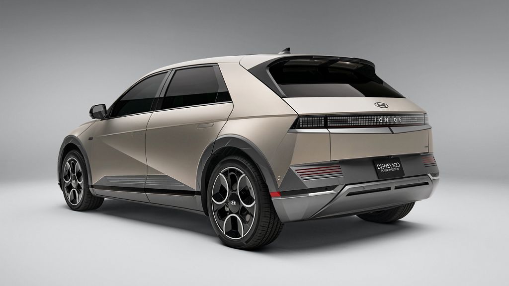 2024 IONIQ 5 D100 rear 3/4 profile