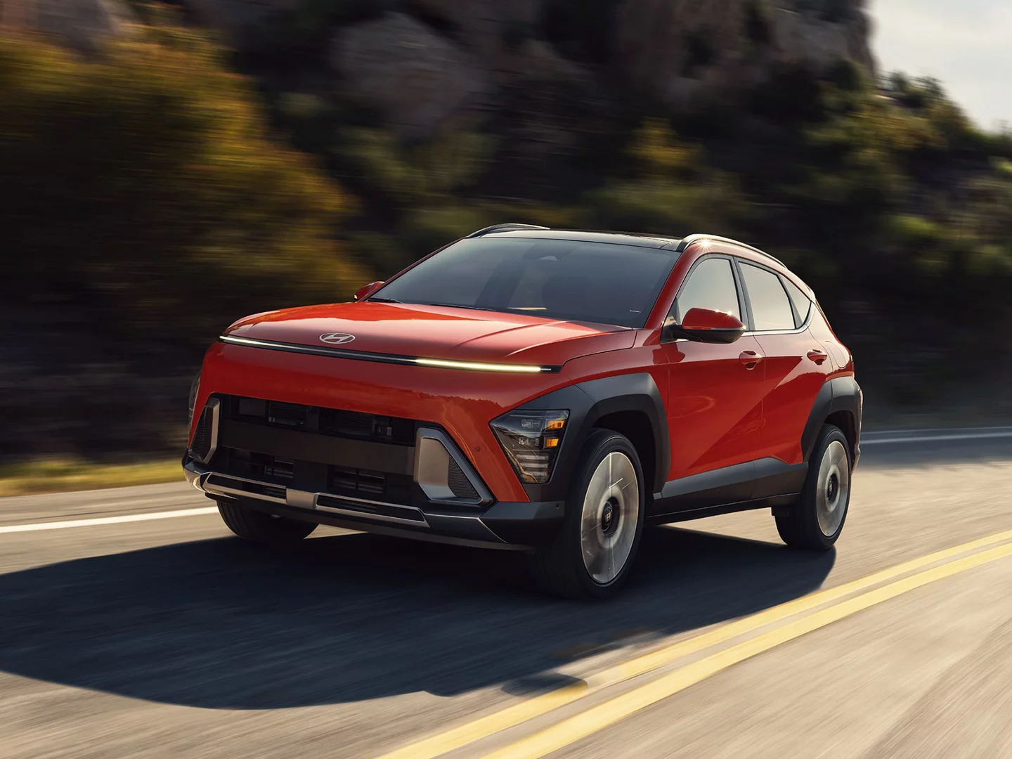 Hyundai Kona compact SUV exterior design