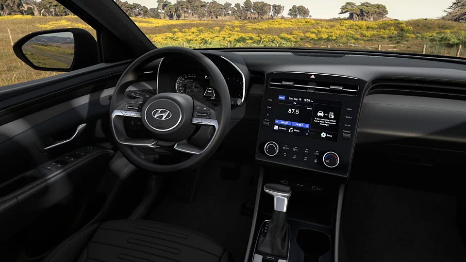 360 Interior Image of the 2024 SANTA CRUZ SE in Black